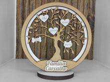 Carregar imagem no visualizador da galeria, Árvore da vida com nomes da família - Feira do Brinde
