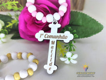 Carregar imagem no visualizador da galeria, Lembrança Dezena com cruz personalizada - Feira do Brinde