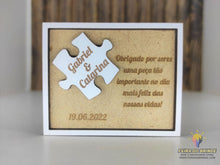 Carregar imagem no visualizador da galeria, Lembrança Íman ou Base Peça puzzle - Feira do Brinde