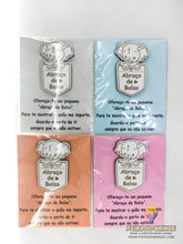Carregar imagem no visualizador da galeria, Amuleto "Abraço de Bolso" para oferecer - Feira do Brinde