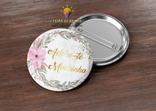 Carregar imagem no visualizador da galeria, Crachá/Pin - Adoro-te Madrinha modelo 1 - Feira do Brinde