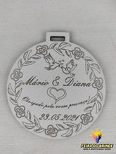 Carregar imagem no visualizador da galeria, Lembrança Medalha Redondo