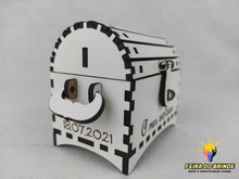 Carregar imagem no visualizador da galeria, Mealheiro Caixa Baú Estilo Tesouro Dos Piratas Caixa