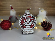 Carregar imagem no visualizador da galeria, Ornamento De Natal Com Nome (15 Modelos Disponiveis) Decoração