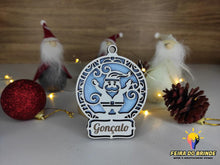 Carregar imagem no visualizador da galeria, Ornamento De Natal Com Nome (15 Modelos Disponiveis) Decoração