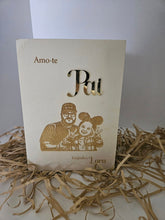 Carregar imagem no visualizador da galeria, Moldura Livro "AMO-TE PAI"
