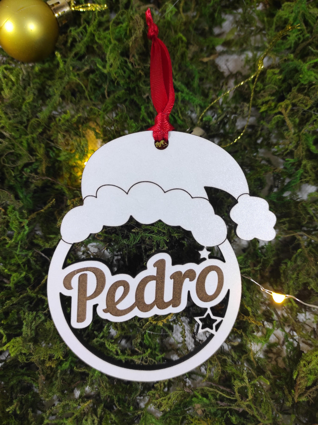 Bola de Natal com nome (Tema Infantil-Variados Modelos) - Feira do Brinde