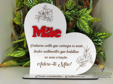 Carregar imagem no visualizador da galeria, Coração Dia da Mãe modelo 1 - Feira do Brinde
