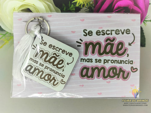 Porta-Chaves Dia da Mãe 