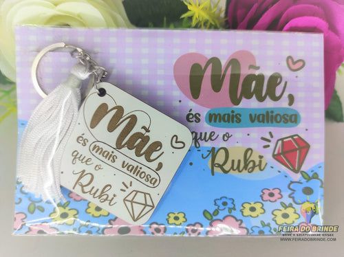 Porta-Chaves Dia da Mãe 