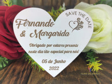 Carregar imagem no visualizador da galeria, Lembrança Íman coração modelo 1 - Feira do Brinde
