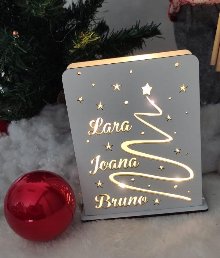 Candeeiro de presença - Natal