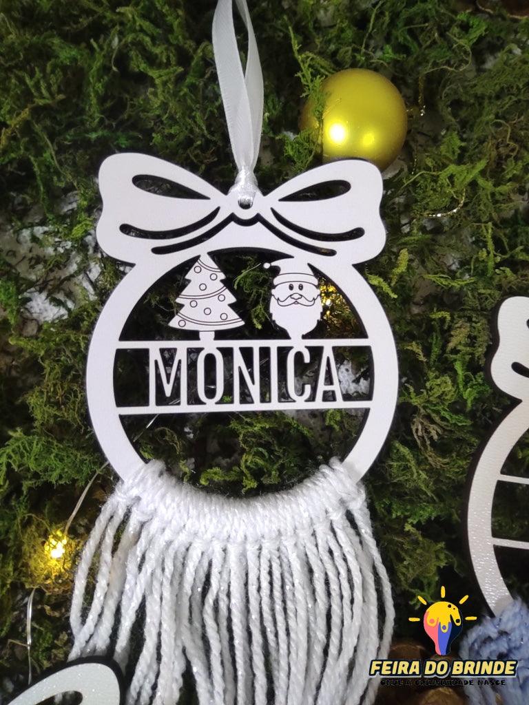 Bola De Natal Estilo Caça-Sonhos Árvore E Pai Decoração