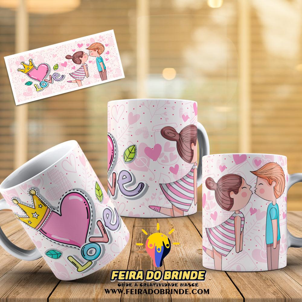 Caneca "LOVE com casal"